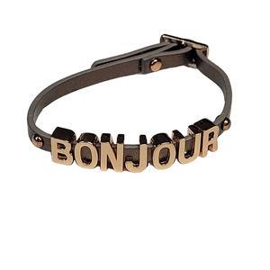 3/ $15 BCBGeneration Bonjour Bracelet Rose Gold Bronze